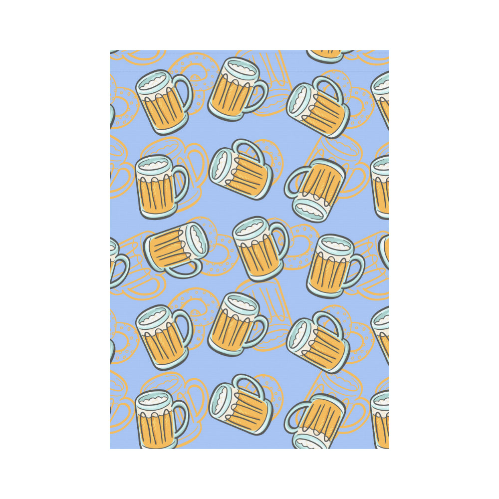 Beer pattern House Flag Garden Flag