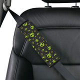 Alien Pattern Print Design 02 Car Seat Belt Cover