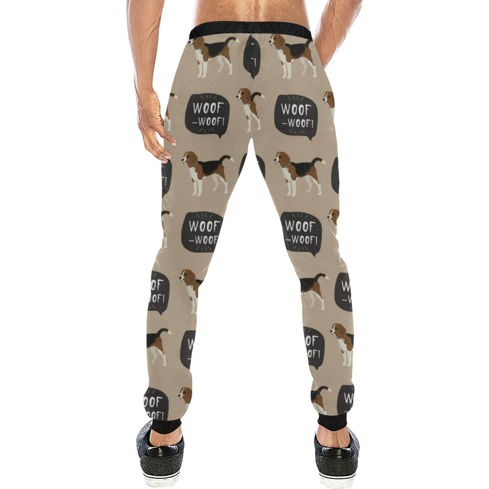 Beagle pattern Unisex Casual Sweatpants