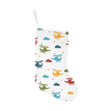 Colorful helicopter pattern Christmas Stocking