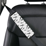 Swordfish Pattern Print Design 04 Car Seat Belt Cover