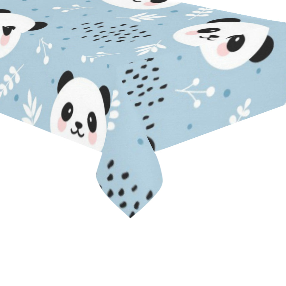 Cute panda pattern Tablecloth
