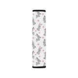 Watercolor cute rabbit pattern Car Seat Belt Cover
