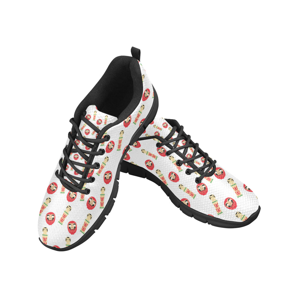 Daruma japanese wooden doll Women's Sneaker Shoes