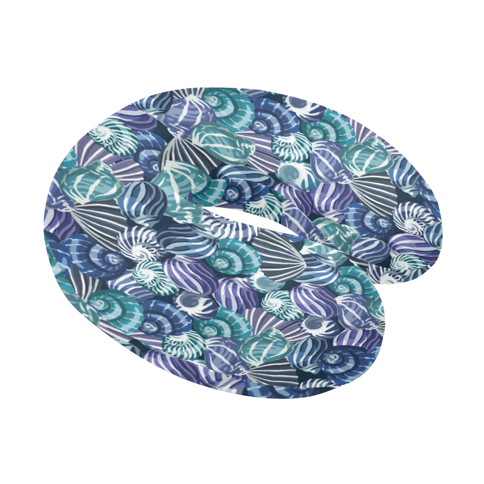 Shell design pattern U-Shaped Travel Neck Pillow
