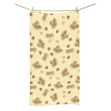 peanuts design pattern Bath Towel