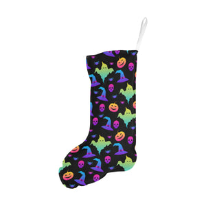 Colorful halloween background Christmas Stocking