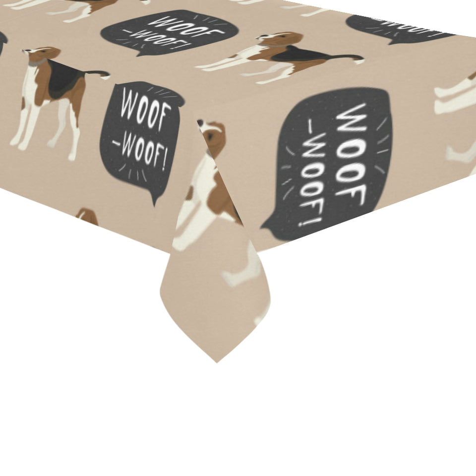 Beagle pattern Tablecloth