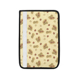 peanuts design pattern Car Seat Belt Cover