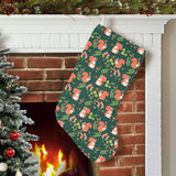 Squirrel Pattern Print Design 03 Christmas Stocking