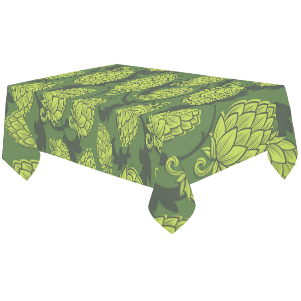 Hop pattern Hop cone background Tablecloth