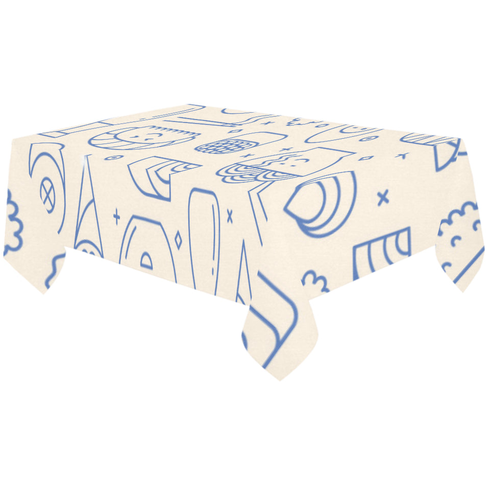 Cute sushi icon pattern Tablecloth