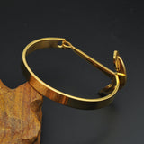 Anchor Bracelet For Men Guys Women Gold Rose Gold Silver Black Ccnc006 Bt0150