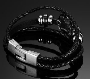 Leather Anchor Rope Bracelet For Men Guys Women  Ccnc006 Bt0139