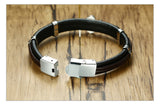Leather Anchor Bracelet For Men Guys Women  Ccnc006 Bt0203