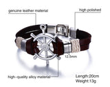 Rudder Anchor Bracelet For Men Guys Women Ccnc006 Bt0158