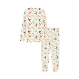 Swallow Pattern Print Design 02 Kids' Boys' Girls' All Over Print Pajama Set