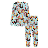 Rooster chicken cock snowfalke Women's All Over Print Pajama Set