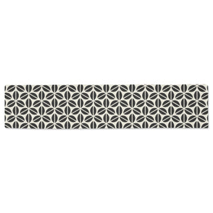 Coffee bean abstract modern pattern Table Runner