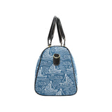 Hand drawn sailboat pattern Travel Bag