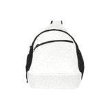 arabic white pattern All Over Print Chest Bag