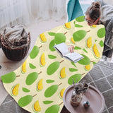 Durian pattern Blanket Robe with Sleeves