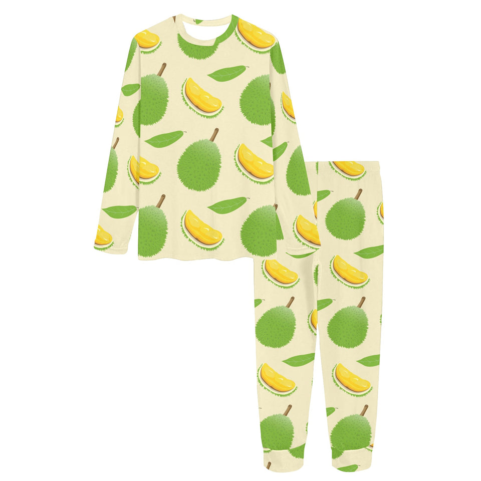 Durian pattern Women's All Over Print Pajama Set
