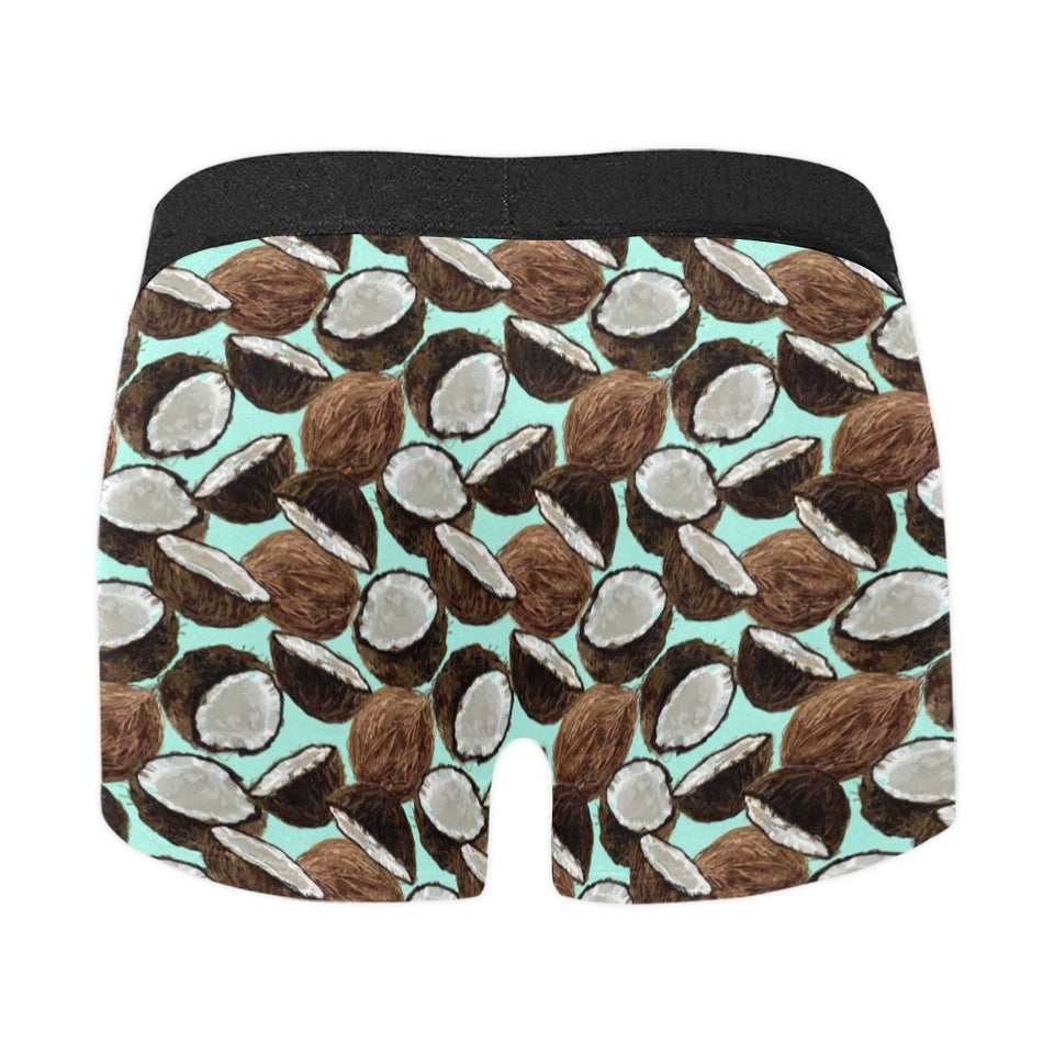 Coconut Pattern Print Design 03 Men's All Over Print Boxer Briefs Men's Underwear