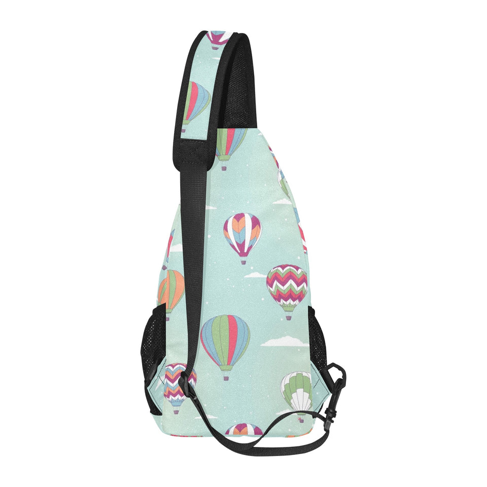 Hot Air Balloon design Pattern All Over Print Chest Bag