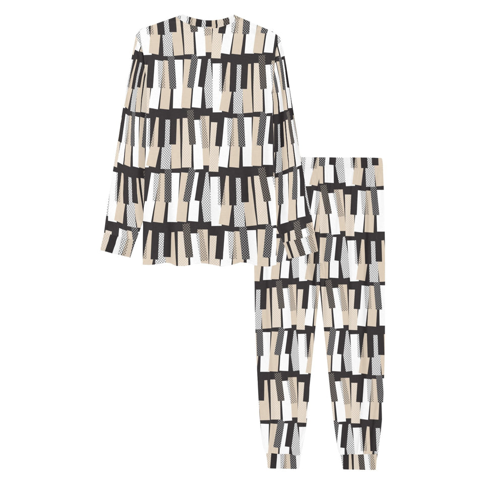 Piano Pattern Print Design 04 Men's All Over Print Pajama