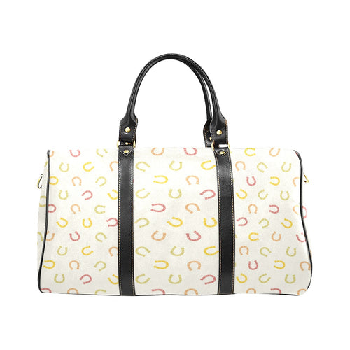 Horseshoes Pattern Print Design 02 Travel Bag