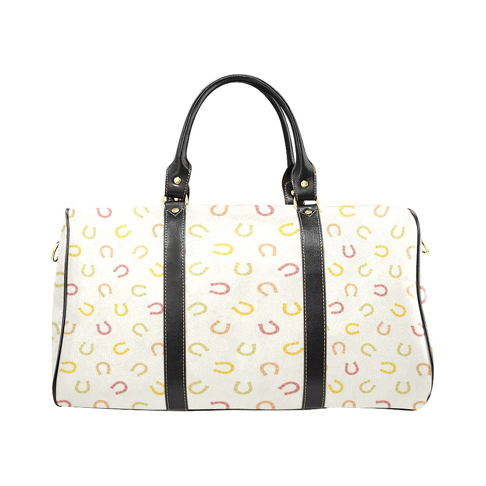 Horseshoes Pattern Print Design 02 Travel Bag