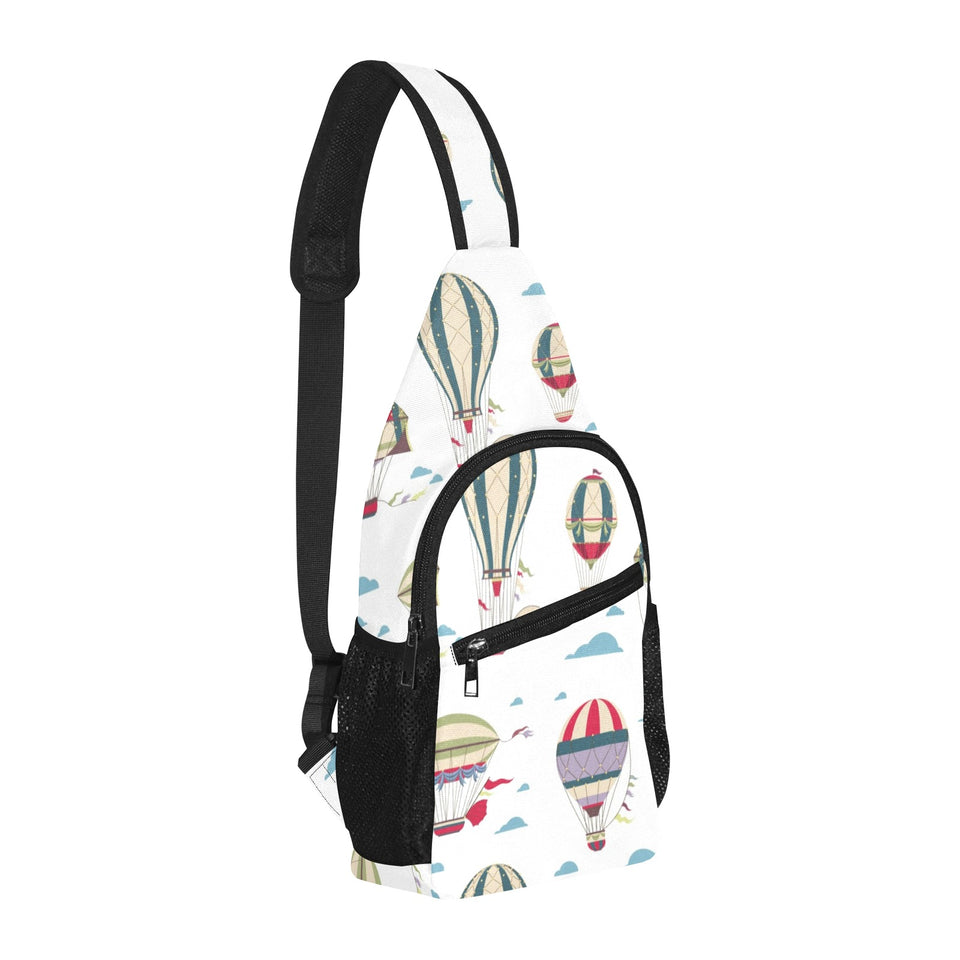 Hot air balloon pattern All Over Print Chest Bag