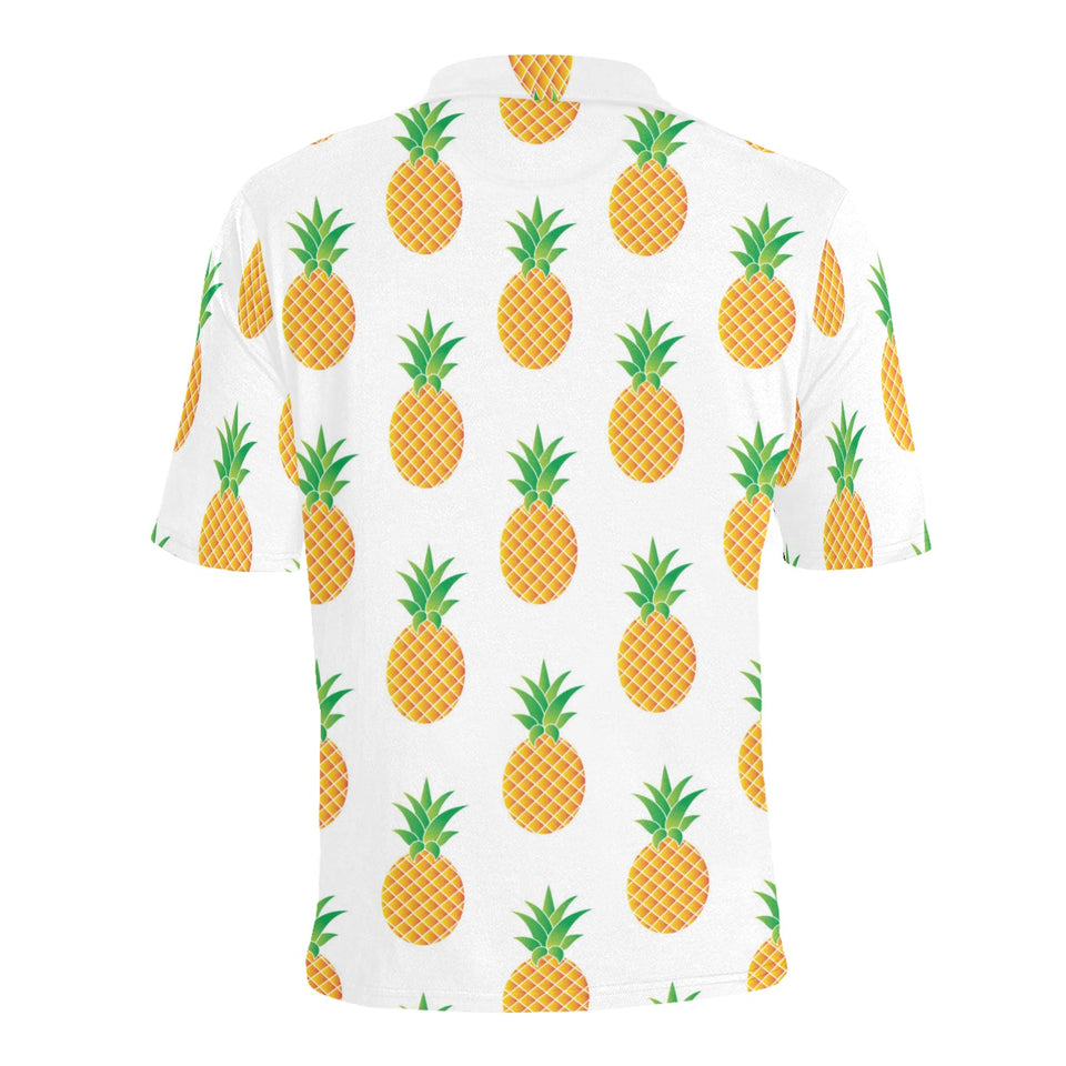 Pineapples pattern Men's All Over Print Polo Shirt