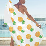 Pineapples pattern Beach Towel