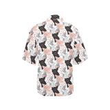 Pig Pattern Print Design 05 Women's All Over Print Hawaiian Shirt