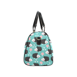 Hedgehog Pattern Print Design 03 Travel Bag