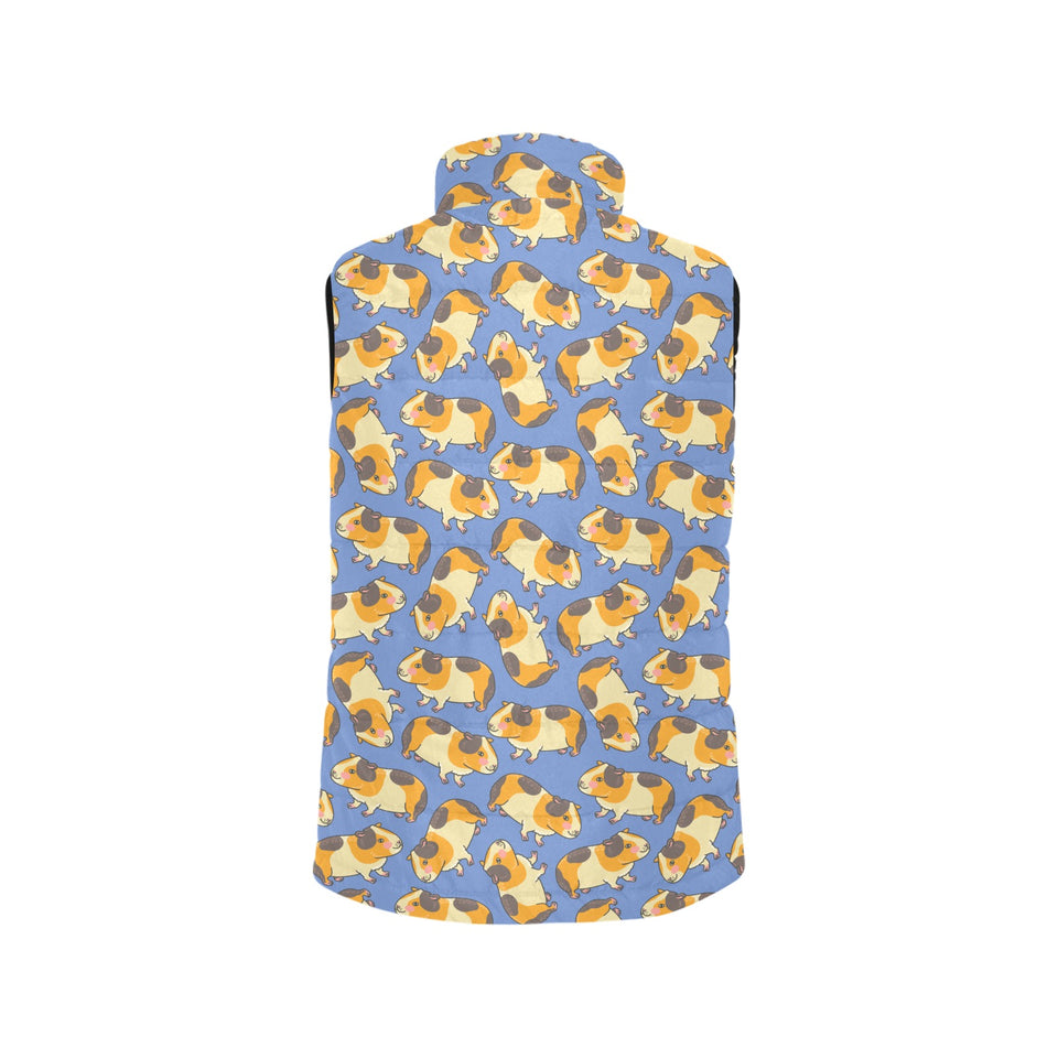 Guinea Pig Pattern Print Design 02 Women's Padded Vest