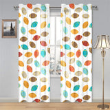 Colorful american football ball pattern Gauze Curtain