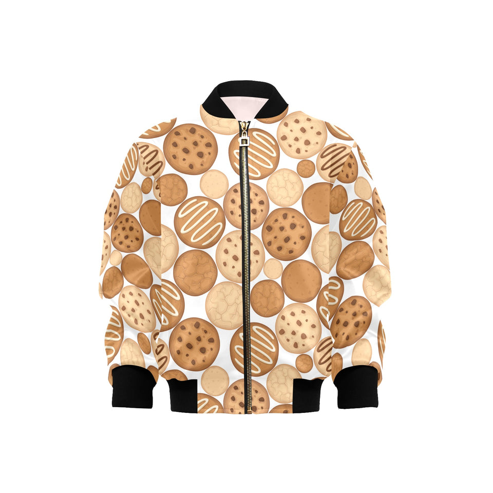 Various cookie pattern Kids' Boys' Girls' Bomber Jacket