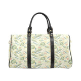 Hand drawn sea turtle fish pattern Travel Bag
