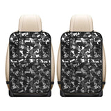 Crow illustration pattern Car Seat Back Organizer