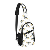 Eagle Pattern Print Design 03 All Over Print Chest Bag