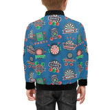 Darts Pattern Print Design 02 Kids' Boys' Girls' Bomber Jacket