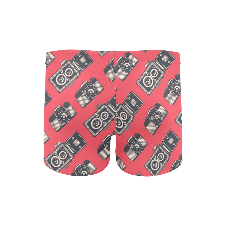 Camera Pattern Print Design 05 Men's Swimming Trunks