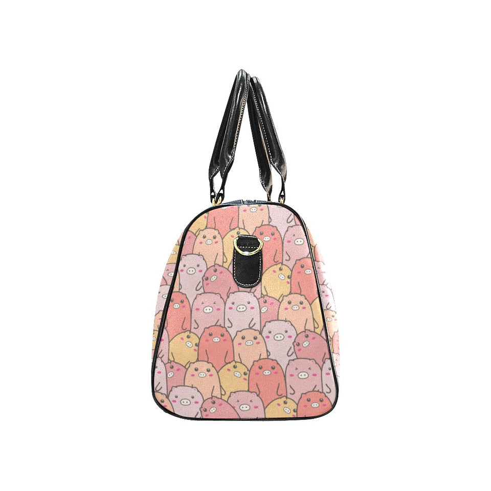 Pig Pattern Print Design 04 Travel Bag