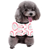 Hand drawn dragon fruit All Over Print Pet Dog Round Neck Fuzzy Shirt