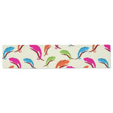 Colorful Chameleon lizard pattern Table Runner