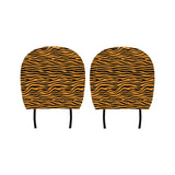 Bengal tigers skin print pattern background Car Headrest Cover
