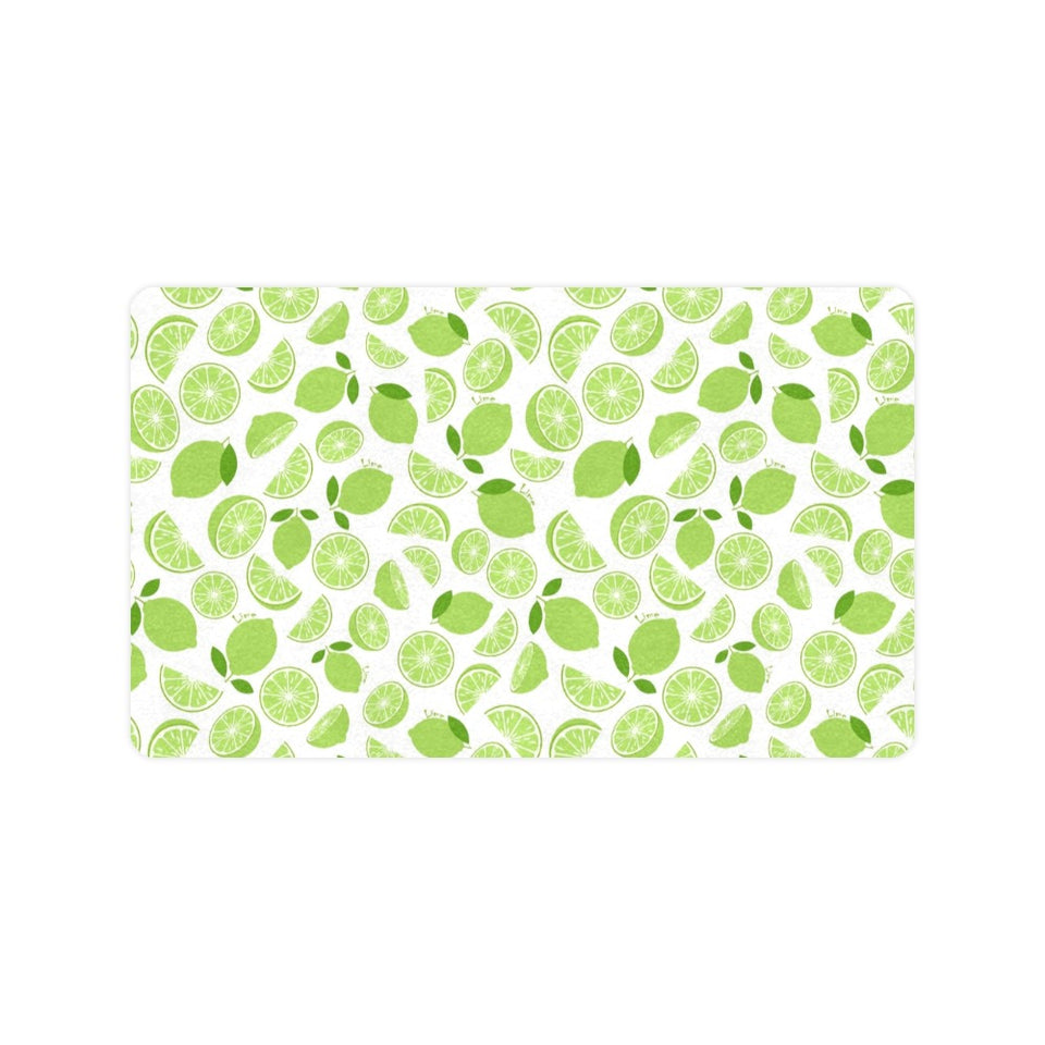 Lime design pattern Doormat